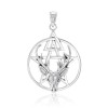 Pendentif Stag Pentacle, Sterling