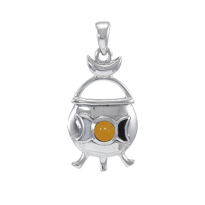 Pendentif Magick Cauldron, Syn Amber Pendentif Magick Cauldron, Syn Amber