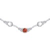 Collier de lune celtique, Grenat Collier de lune celtique, Grenat