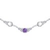 Collier de lune celtique, Améthyste Collier de lune celtique, Améthyste