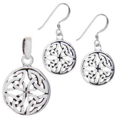 Celtic Jewellery Set, Sterling