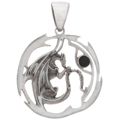 Pendentif Dragon Totem, Sterling Pendentif Dragon Totem, Sterling