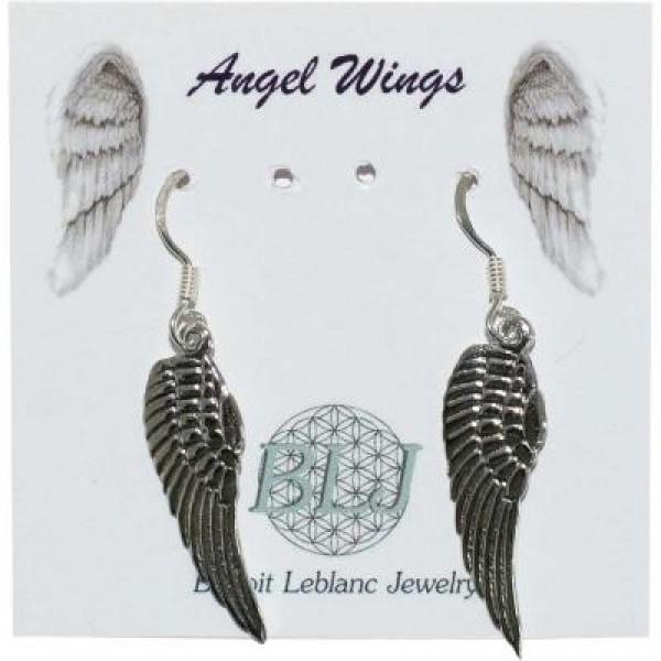 Boucles d’oreilles Angel Wing, Sterling