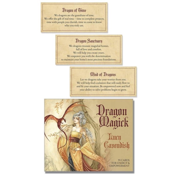Dragon Magick Affirmation Deck - Lucy Cavendish Dragon Magick Affirmation Deck - Lucy Cavendish