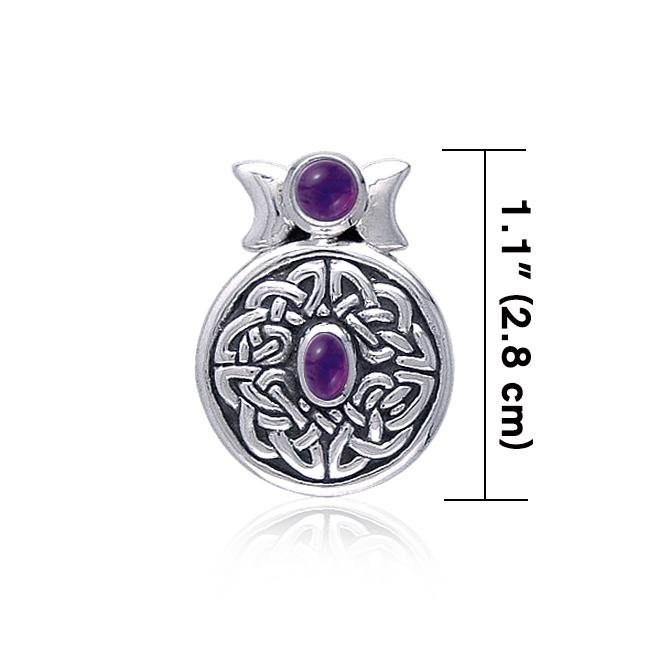 Pendentif Celtic Knot of Realities, Améthyste Pendentif Celtic Knot of Realities, Améthyste