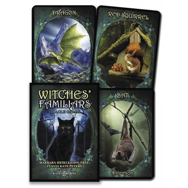 Witches Familiars Oracle Cards - Barbara Meiklejohn