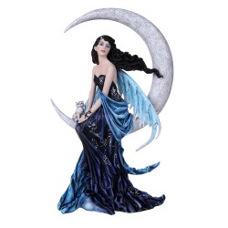 Statue de fée de lune indigo - Nene Thomas