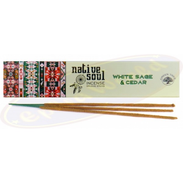 White Sage & Cedar Incense Sticks