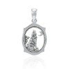 Boucles d’oreilles de loup hurlant, pendentif Boucles d’oreilles de loup hurlant, pendentif