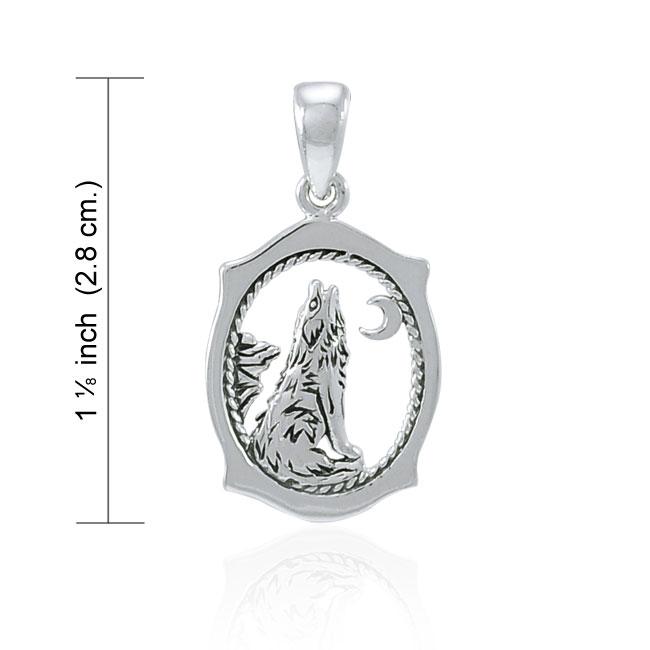 Boucles d’oreilles de loup hurlant, pendentif Boucles d’oreilles de loup hurlant, pendentif