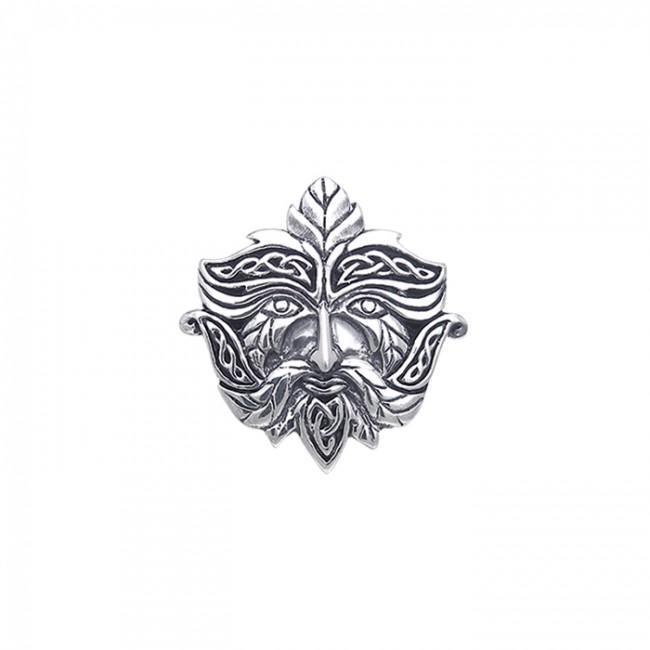Sterling Silver Green Man Pendant Sterling Silver Green Man Pendant