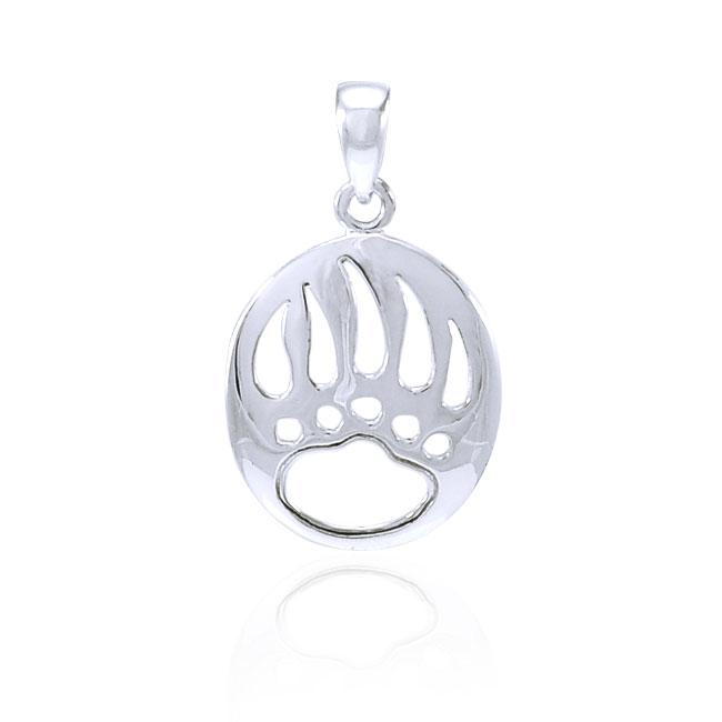 Pendentif de patte d’ours, Sterling Pendentif de patte d’ours, Sterling