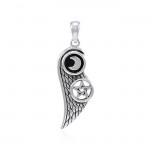 Magick Wing Pendant, Sterling