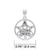 Ankh, Triquetra & Pentacle Pendant, Sterling Ankh, Triquetra & Pentacle Pendant, Sterling