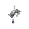 Pendentif Licorne, Améthyste