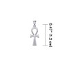 Ankh Charm, Sterling Ankh Charm, Sterling