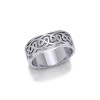 Celtic Knot Ring, Sterling Celtic Knot Ring, Sterling