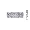 Celtic Knot Ring, Sterling Celtic Knot Ring, Sterling