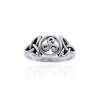 Celtic Spiral Ring, Sterling Celtic Spiral Ring, Sterling