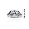 Celtic Spiral Ring, Sterling Celtic Spiral Ring, Sterling