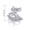 Anneau majestueux de licorne, Sterling Anneau majestueux de licorne, Sterling