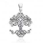 Tree Of Life Pendant, Sterling