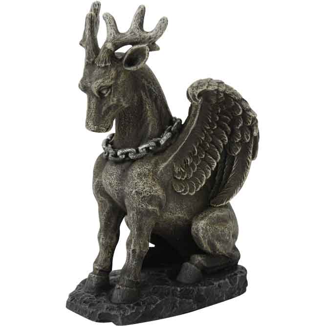 Statue de gargouille de cerf Statue de gargouille de cerf