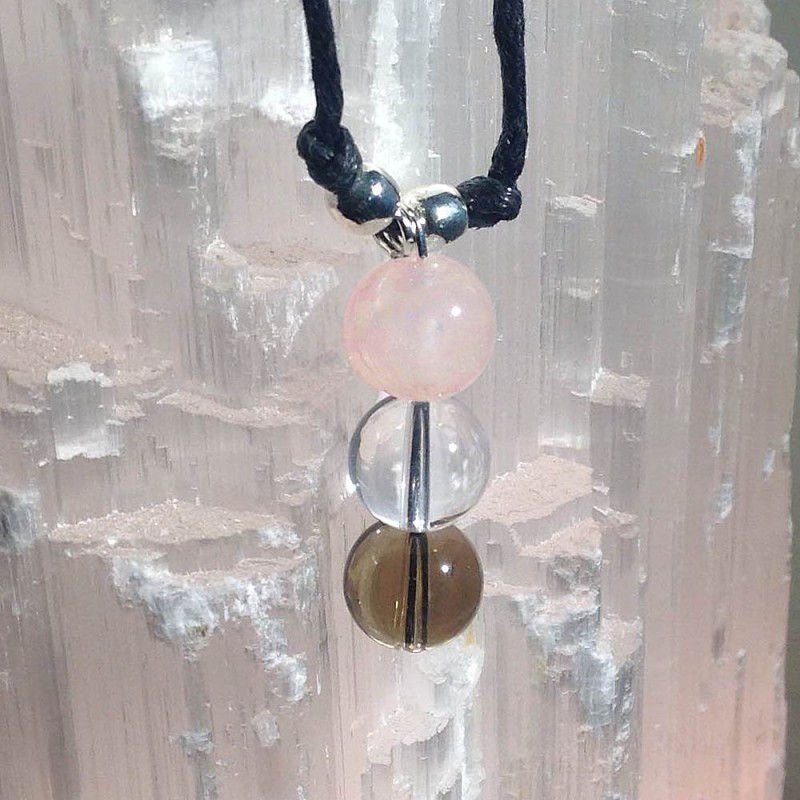 Spell-Me Pendant: Quartz Trio Spell-Me Pendant: Quartz Trio