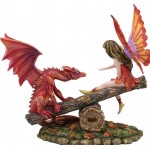 Fairy and Dragon on a Seesaw