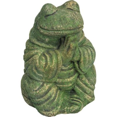 Statue de grenouille priante/méditative Statue de grenouille priante/méditative
