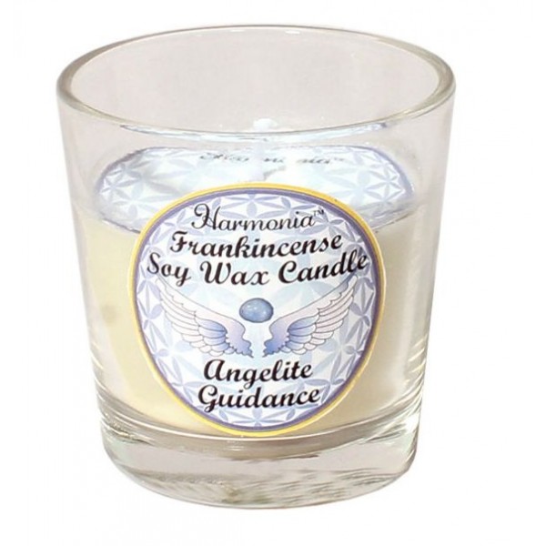 Soy Gem Candle: Angelite, Guidance