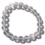 Faceted Crystal Bracelet: Quartz Crystal