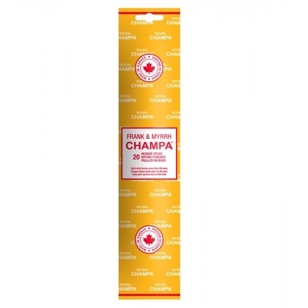 Parfums naturels - Nag Champa Frank & Myrrh