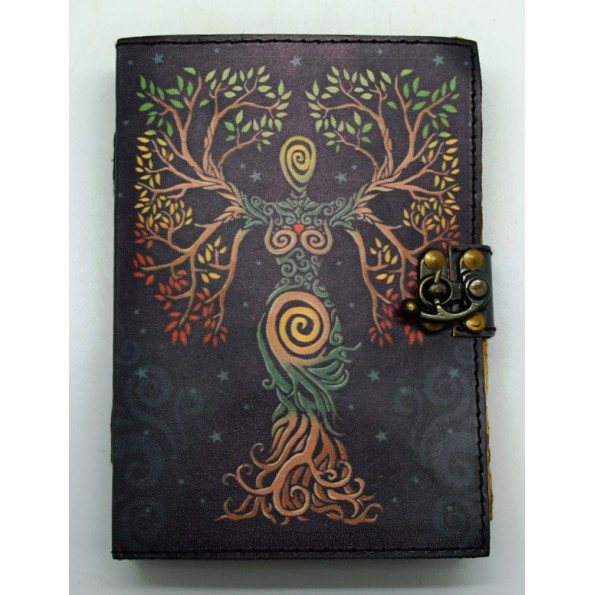 Journal en cuir d’arbre de déesse Journal en cuir d’arbre de déesse