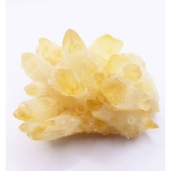 Spécimen de quartz ferrique jaune A