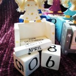 Guardian Angel Perpetual Desk Calendar - Handmade