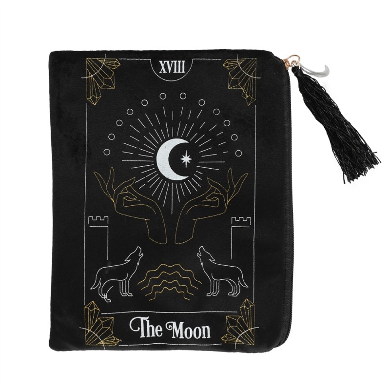 Sac de tarot, zippé - The Moon Card Sac de tarot, zippé - The Moon Card