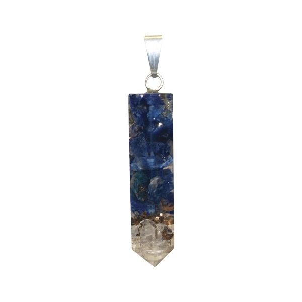 Pendentif Orgone: Lapis Lazuli Pendentif Orgone: Lapis Lazuli