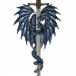 Sea Blade Dragon Sword & Holder
