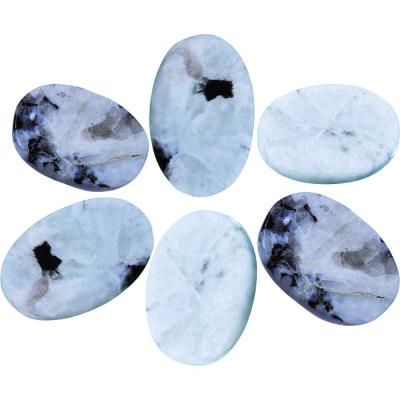 Rainbow Moonstone Worry Stone