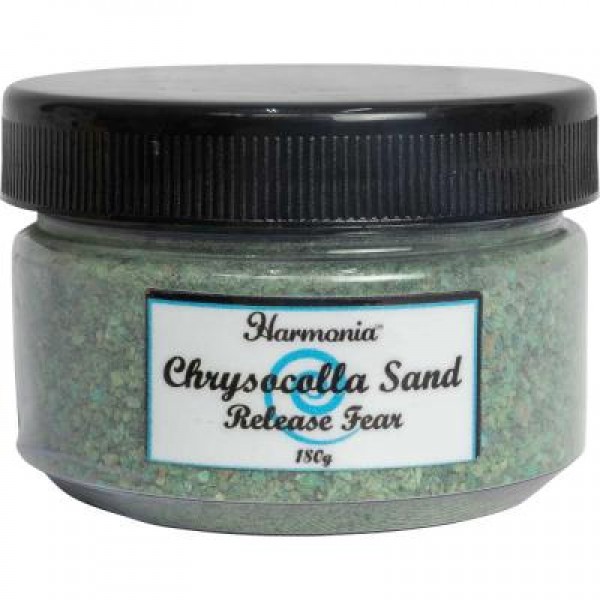 Gemstone Sand: Chrysocolla