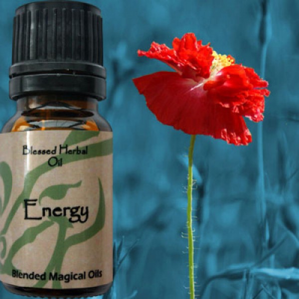 Blessed Herbal Oil: Energy