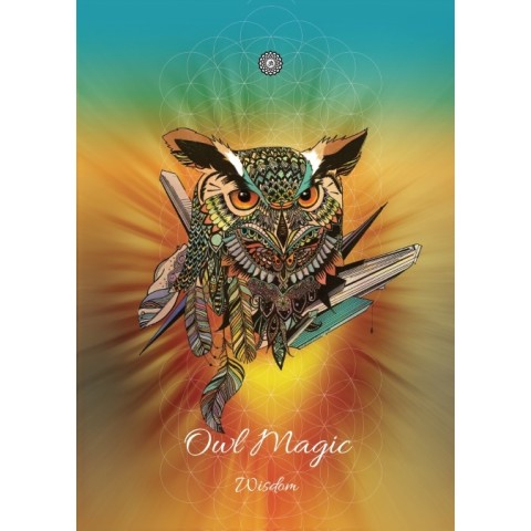 Carte de vœux: Owl Magic Carte de vœux: Owl Magic
