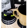 Black Cat Coaster Set Black Cat Coaster Set