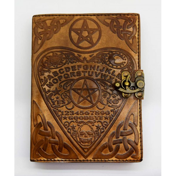 Ouija Board Leather Journal