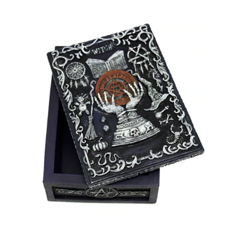 Boîte de tarot sorcière Boîte de tarot sorcière