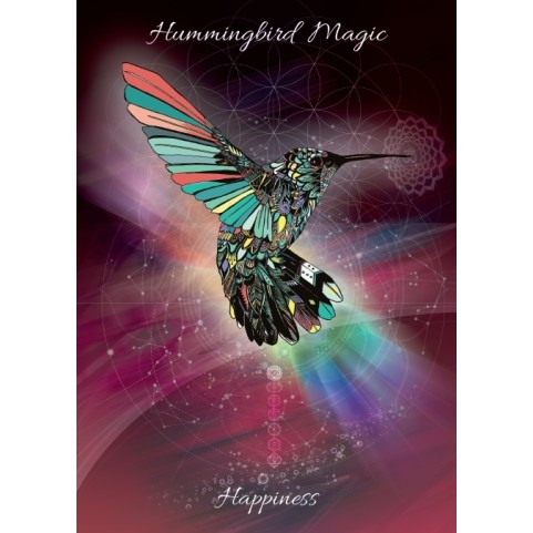 Carte de vœux: Hummingbird Magic Carte de vœux: Hummingbird Magic