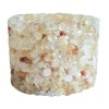 Chip Stone Candle Holder - Carnelian Chip Stone Candle Holder - Carnelian