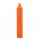 9" Orange Taper Candle