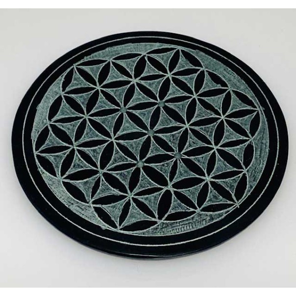 Flower Of Life Ash Holder/Altar Tile
